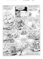 BARBE ROUGE : Planche originale 12 de BARBE ROUGE - Tome 30. L'or et la gloire